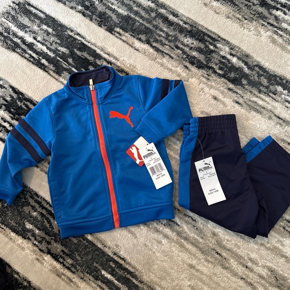 Puma Baby Kids' 2-piece Set Boys Size 18 months Tracksuit